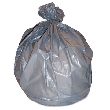 RePrime Right Sack Can Liners, 56 Gal, 1.6 Mil, 44" X 55", Gray, 100-carton freeshipping - TVN Wholesale